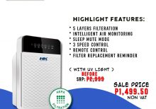 Hk Air Purifier With Uv Light